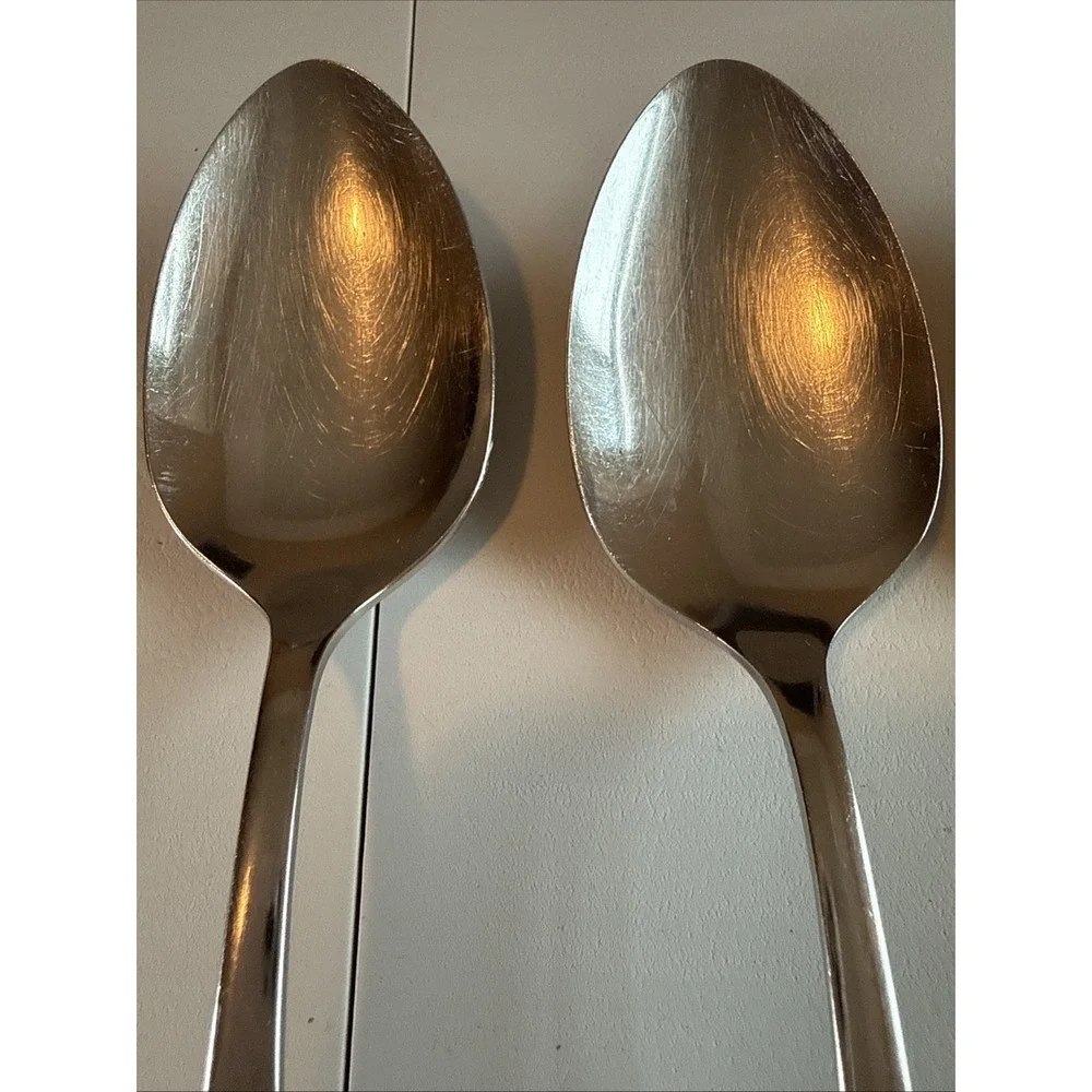VTG Oneida Community MY ROSE Lot Of 10 Serving Pieces Stainless Flatware Read